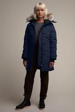 Chamarras Canada Goose Mujer México - Lorette Abrigos Azul Oscuro Marino VN6438507